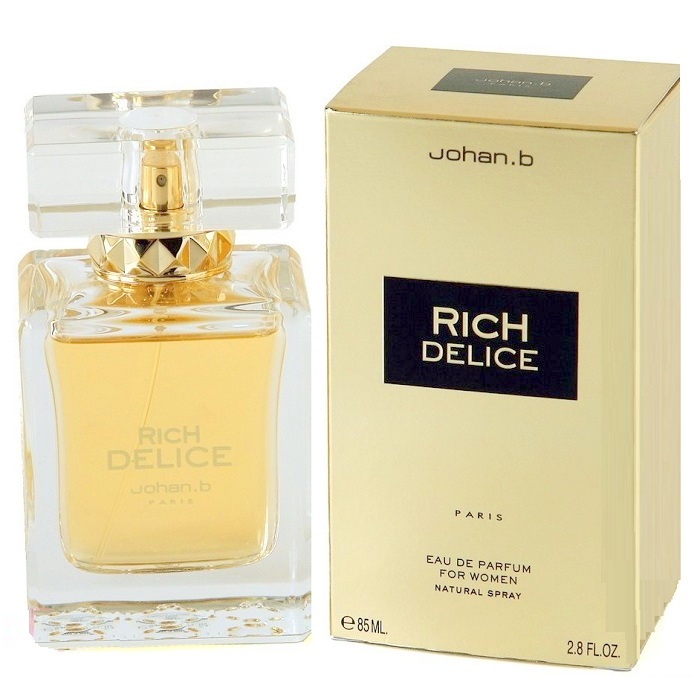 Rich Delice Perfume by Johan B 2.8oz Eau De Parfum Spray for women